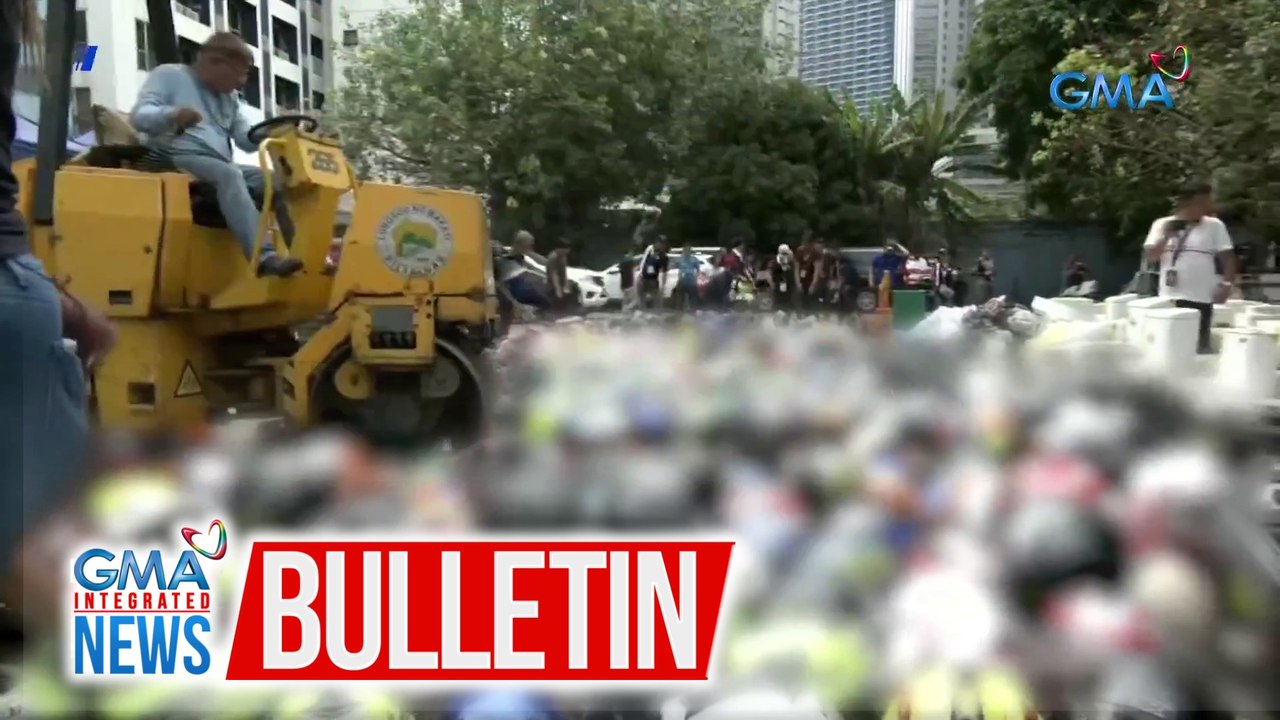 Nasa P1.8M halaga ng mga produktong hindi pumasa sa certification ng DTI, sinira | GMA Integrated News Bulletin
