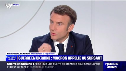 Guerre en Ukraine: Emmanuel Macron appelle au sursaut