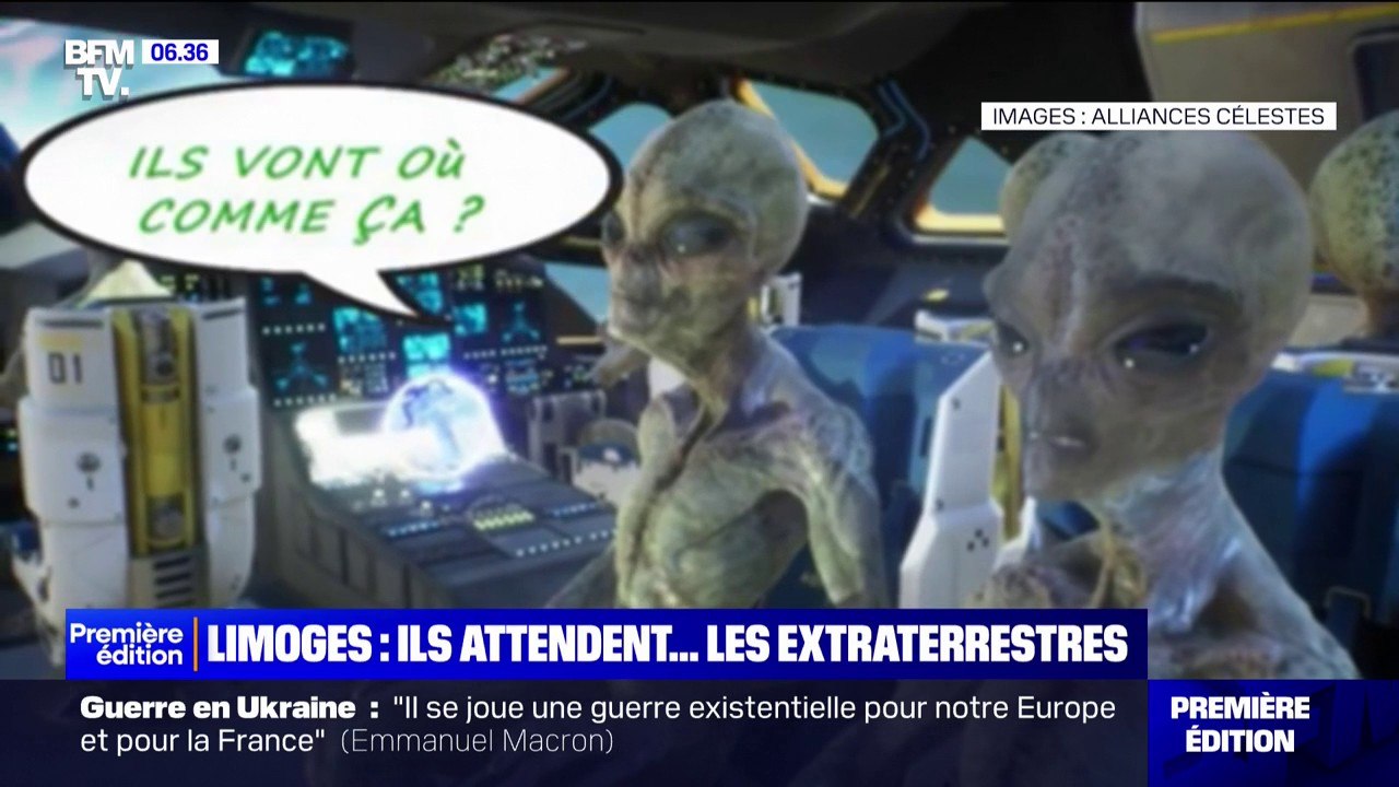 À Limoges, un "symposium" est organisé pour préparer l'arrivée des extraterrestres