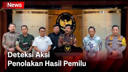 Ungkap Data Intelijen, Menko Polhukam Sebut Ada Potensi Aksi Penolakan Hasil Rekapitulasi Pemilu