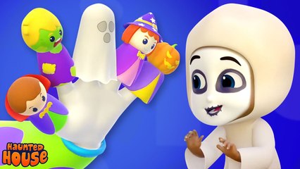 Halloween Finger Family, Spooky Rhymes + More Cartoon Videos for Kids by Haunted House