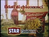 Spot werbung pubblicità Star  sequenza spot marzo 1979