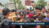 Gunakan Perahu Karet, Wali Kota Semarang Tinjau Sejumlah Lokasi Banjir dan Berikan Bantuan ke Warga