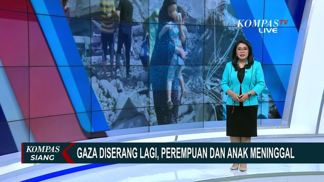 Israel Serang Bangunan di Gaza Selatan, Korban Jiwa Perempuan dan Anak Berjatuhan