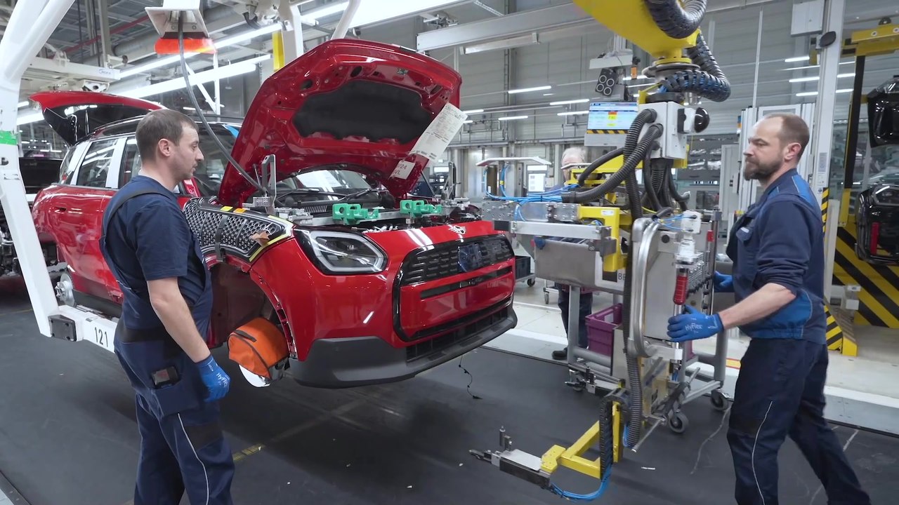 Der MINI Countryman Electric - Ressourcenschonende Lackierprozesse