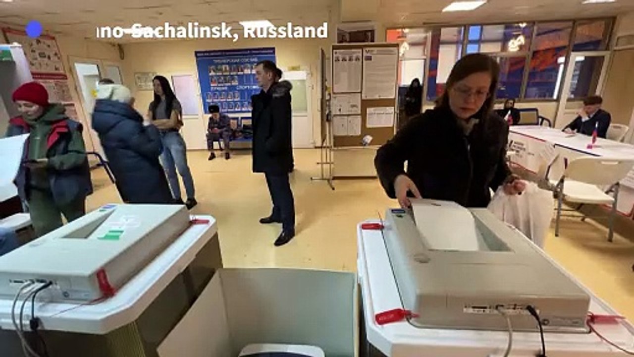 Präsidentschaftswahl in Russland hat begonnen