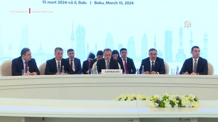 Bakü'de Türkiye, Azerbaycan, Gürcistan Üçlü Dışişleri Bakanları 9. Toplantısı başladı