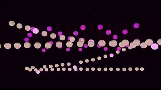 Kinetic balls factory dmx winches with kinetic lighting system