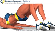 BEST Tone Buttocks exercise - Reduce buttocks and  thighs with Bridging exercise