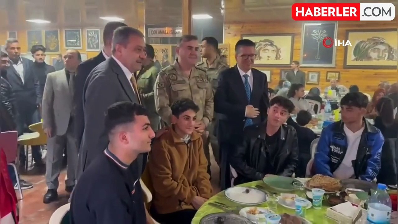 Vali Şıldak, iftarı şehit ve gazi yakınlarıyla yaptı