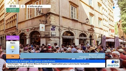 L'info en plus du 15/03 : Terre Adélice et ses glaces au sucre 100% français