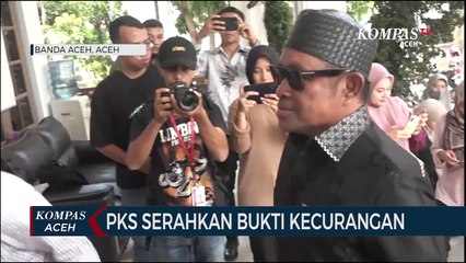 PKS Laporkan Dugaan Penggelembungan Suara ke Panwaslih Aceh