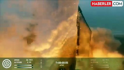 SpaceX'in dev roketi Starship, test uçuşu sonrası kayboldu
