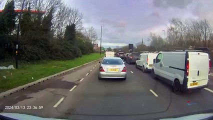 Bus lane crash: Three hurt after impatient driver pulls out on double decker during rush hour
