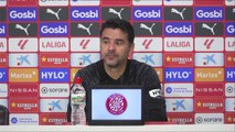 Rueda de prensa de Míchel Sánchez, previa al Getafe vs. Girona