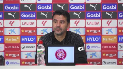Rueda de prensa de Míchel Sánchez, previa al Getafe vs. Girona