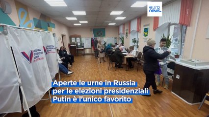 Download Video: Elezioni in Russia: oltre 110 milioni al voto, Putin unico favorito