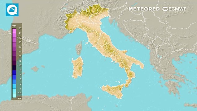 Dove pioverà in Italia nella settimana dell'equinozio di primavera?