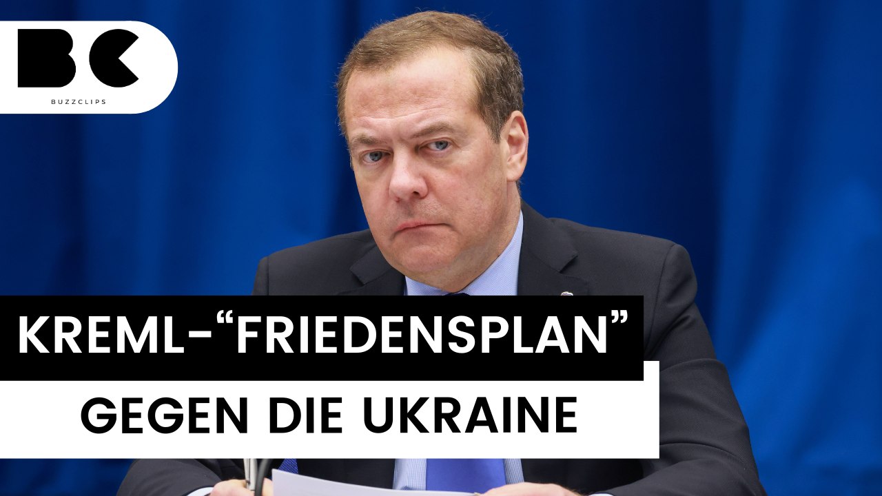 Ex-Präsident Medwedew fabuliert über 'Friedensformel'