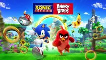 Sonic y Angry Birds - Colaboración