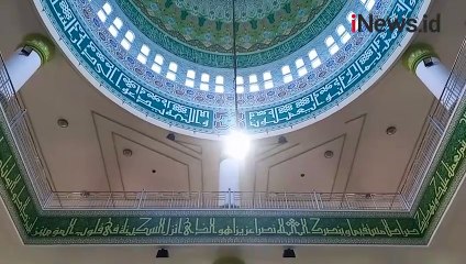 Melihat Kemegahan Masjid Agung Darussalam Sumbawa Barat