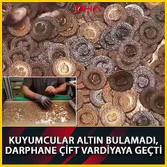 Altına talep arttı, çift vardiya başladı
