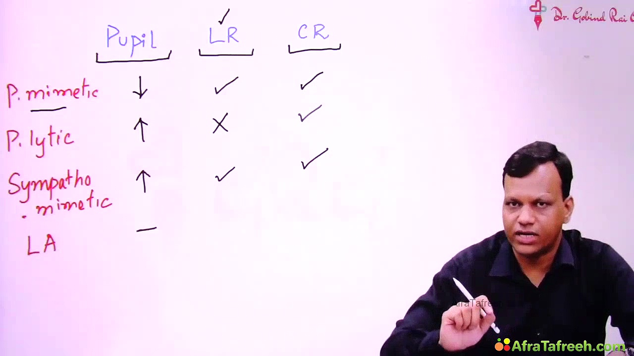Rabit experiment eye and ileum ANS phar