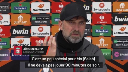 Klopp : "J'ai dit à Salah d'arrêter de défendre"