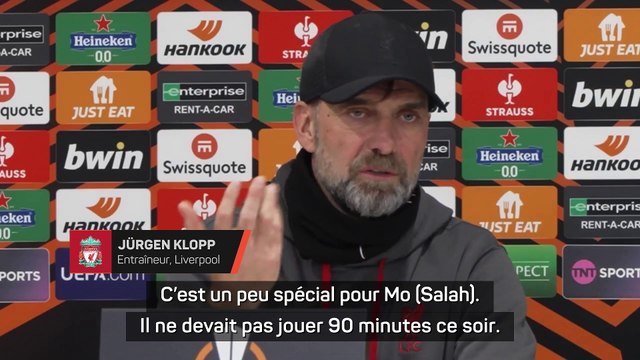 Klopp : J'ai dit à Salah d'arrêter de défendre