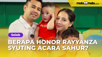 Berapa Budget Honor Rayyanza untuk Syuting Acara Sahur? Ini Kata Raffi Ahmad