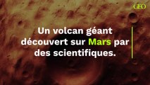Un volcan géant découvert sur Mars
