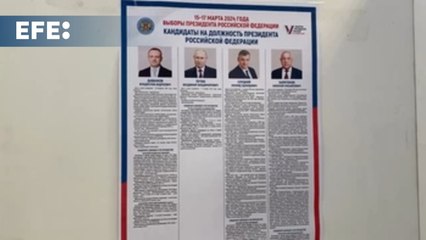Rusos votan en las octavas elecciones presidenciales de su historia