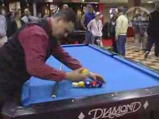 Incredible Power Draw Stroke Pool Trick Shot