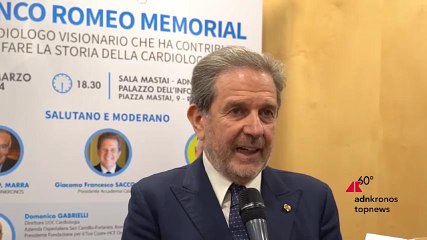 Saccomanno: “Franco Romeo, cardiologo illustre e uomo dalla grande umanità”