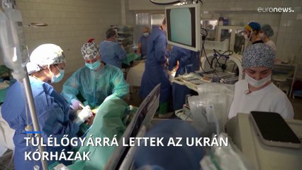 Ukrajna Kórházai Túlélőhelyekké Változtak a Frontvonal Közelében 🇺🇦