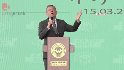 Özgür Özel'den Nebi Hatipoğlu'na 'Ensar Vakfı' tepkisi: Milli irade hırsı, siyasi yankesici