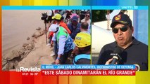 ​Riesgo en Montero Hoyos: Este viernes se hará una prueba de explosivos, pero el trabajo central será el sábado 