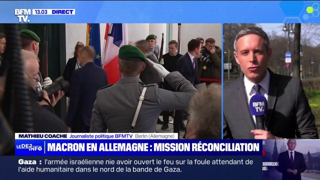 Aide à l'Ukraine: Emmanuel Macron est arrivé à Berlin pour une discussion en tête-à-tête avec Olaf Scholz