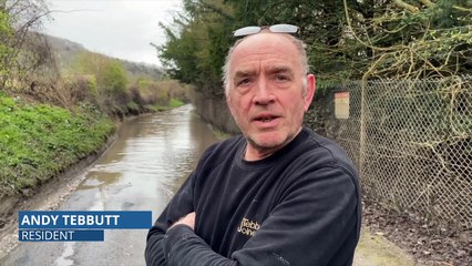 Andy Tebbutt talks about the flooding in Halling