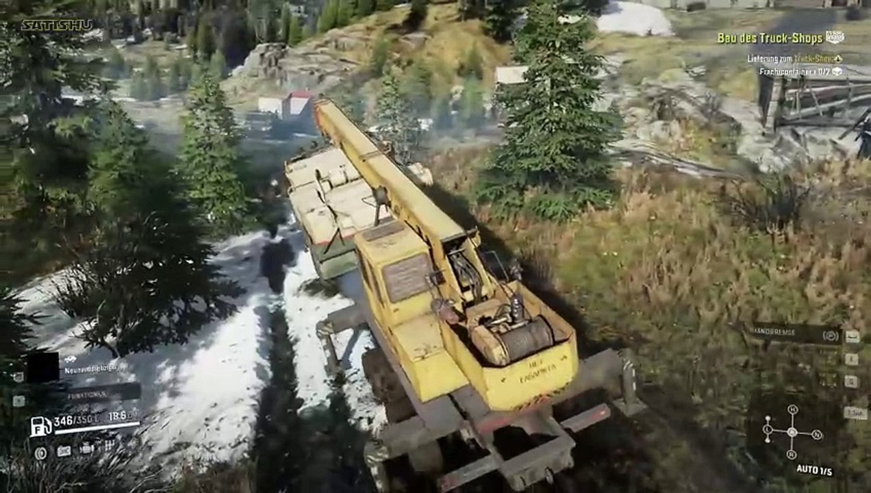 Etwas mehr vom Depot fertig gestellt. SnowRunner #416