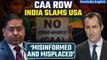 CAA: India Dismisses US State Department's Concerns on Citizenship Law| Oneindia News