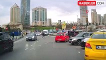 Ataşehir'de trafik tartışması kavgaya dönüştü