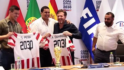 Enviados de FIFA visitaron Paraguay con miras al Mundial 2030