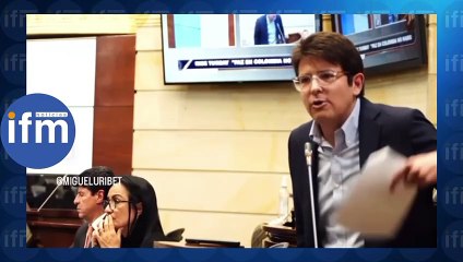 Intervención del senador Miguel Uribe Turbay