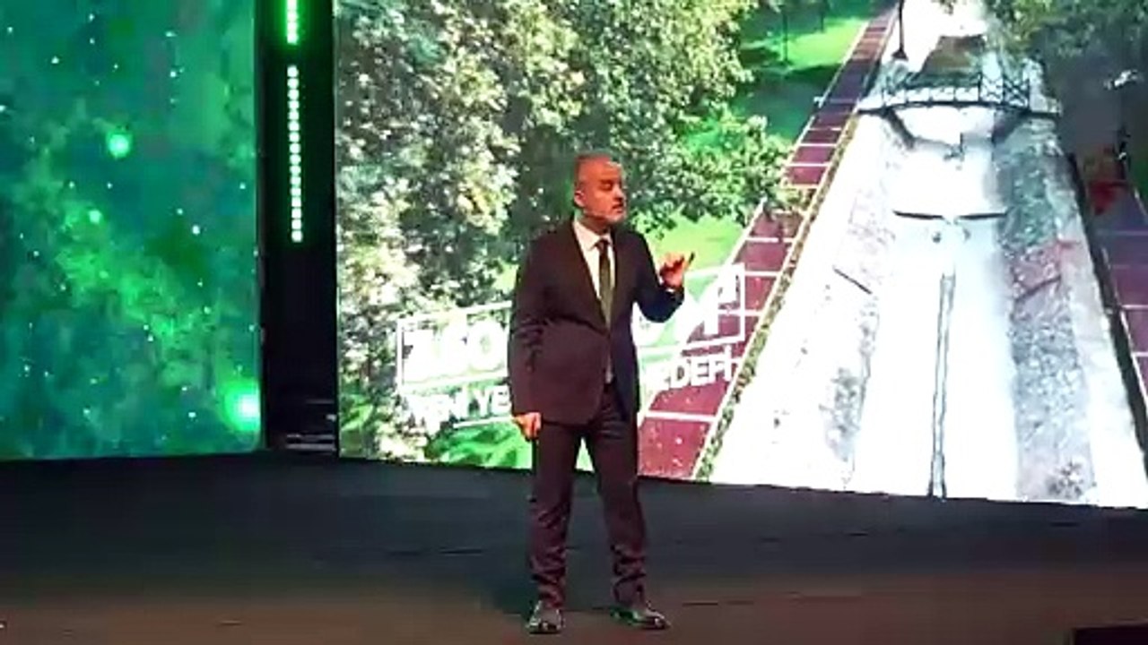 Başkan Aktaş’tan 3.500.000 metrekare yeni yeşil alan sözü