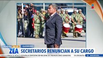 Renuncian los secretarios de Gobierno y Seguridad de Guerrero