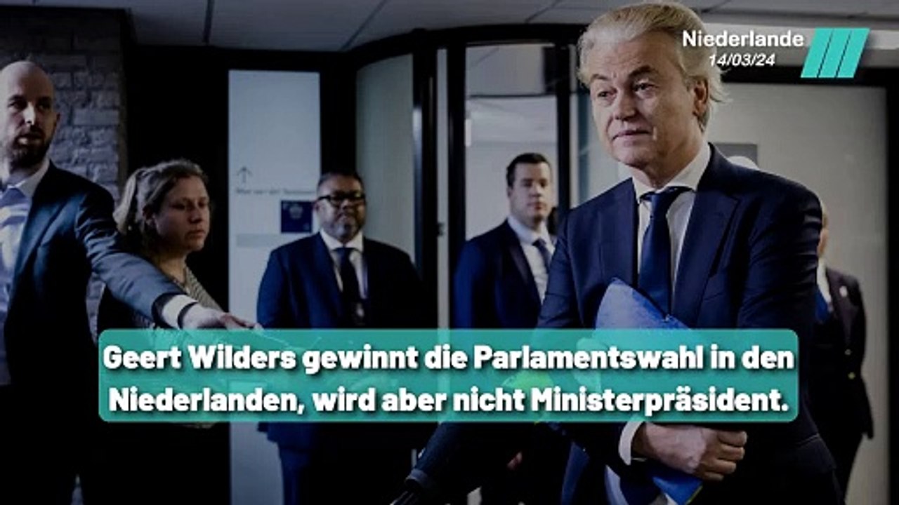 Wilders' Koalitionspläne gescheitert