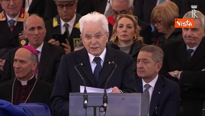 Mattarella: Guerra non sa arrestarsi sulla soglia della barbarie