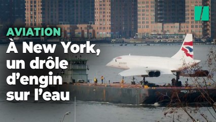 Le « Concorde » voyage à nouveau (mais sur un bateau)