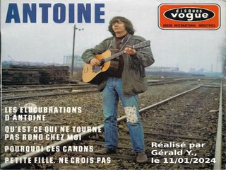 Antoine_Petite fille, ne crois pas (Clip 1966)karaoké